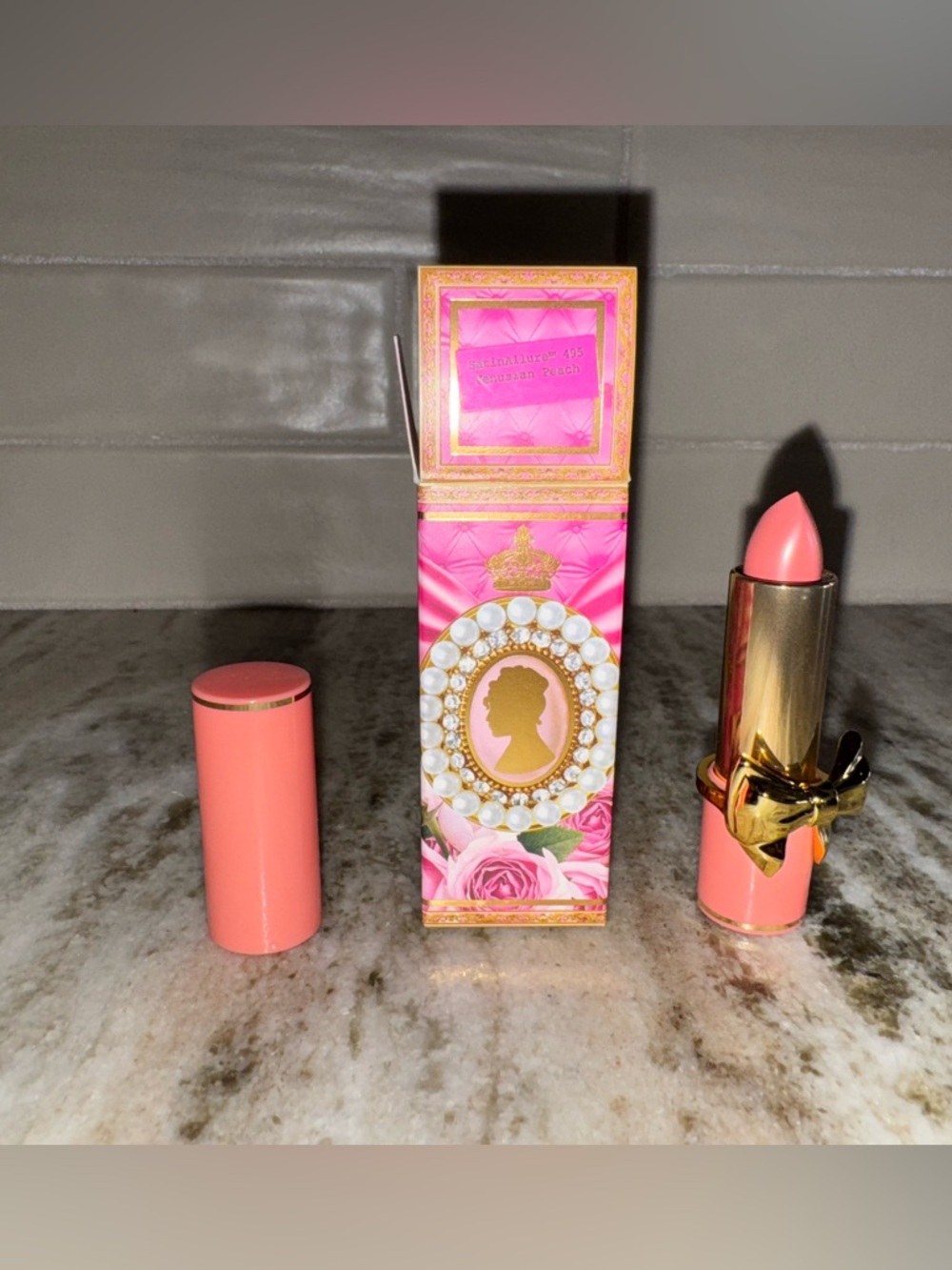 Pat McGrath Bridgerton SatinAllure Lipstick - Venusian Peach